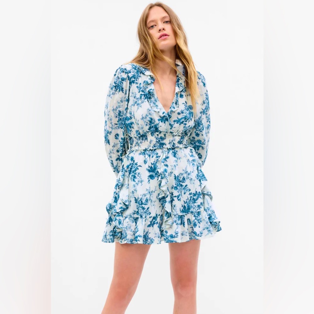 LoveShackFancy x Gap - Floral Mini Dress